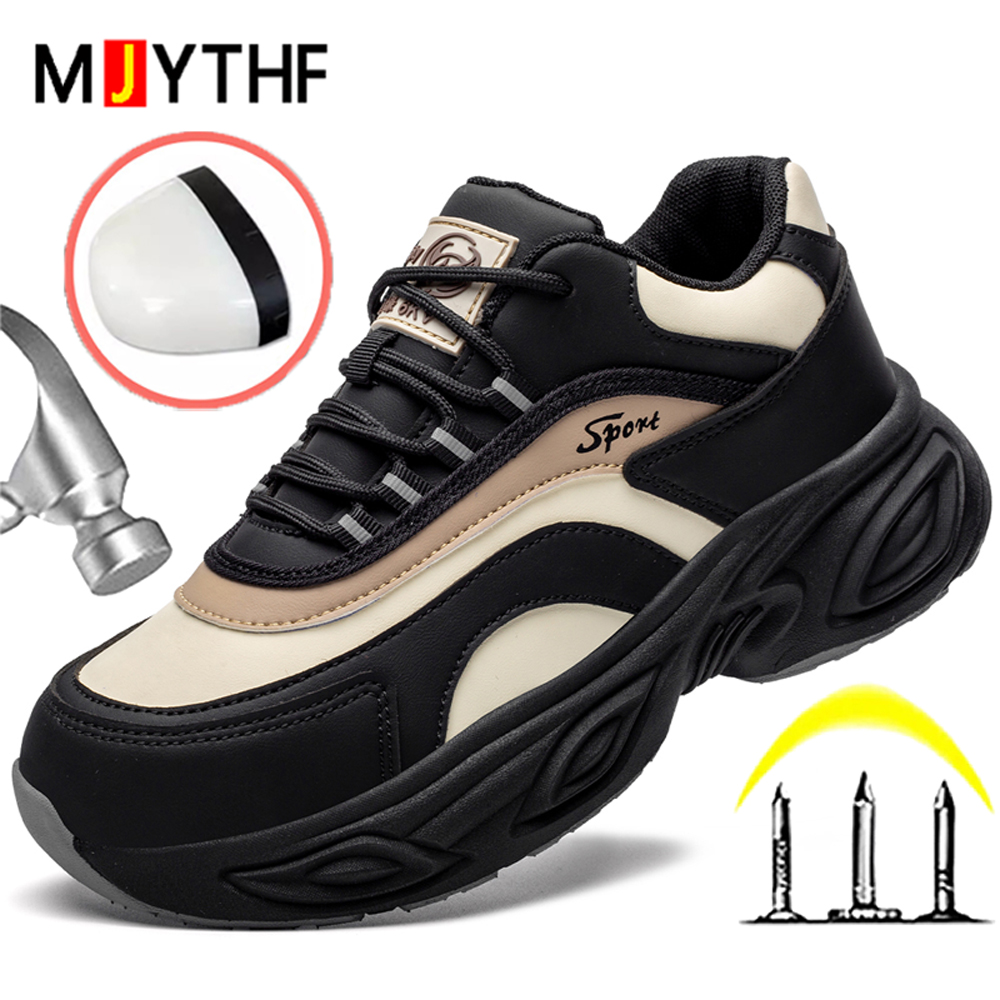 Women'S Shoes Com - รองเท้าผู้หญิงแบบมีฉนวน 6KV รองเท้านิรภัยปลายเท้าคอมโพสิต รองเท้าผ้าใบทำงาน รองเท้าป้องกันแบบมีพื้น รองเท้าบูททำงานกันลื่น