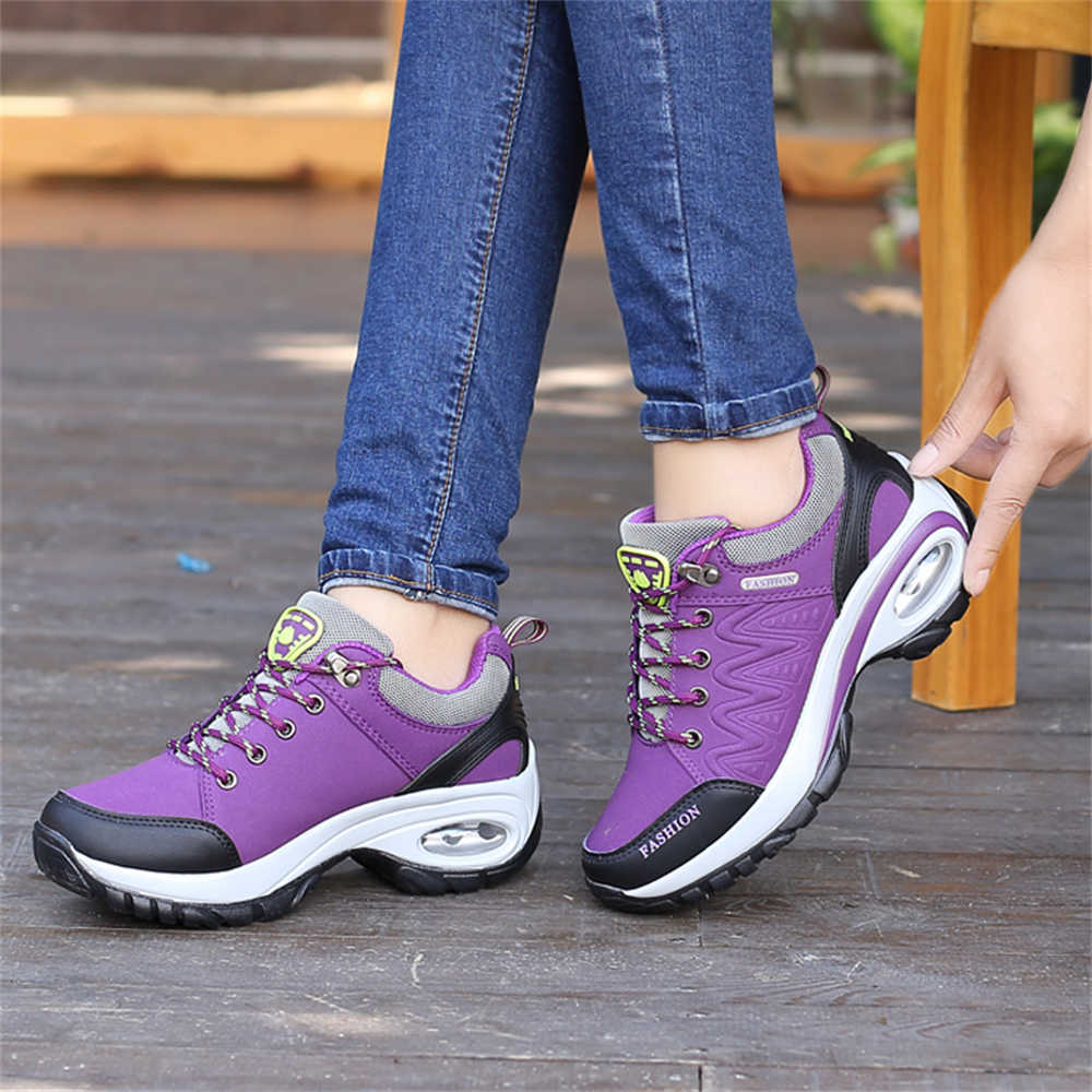 Women'S Shoes Hike - รองเท้าบูทเดินป่าสำหรับผู้หญิง รุ่น Road Cushion Summer Mining