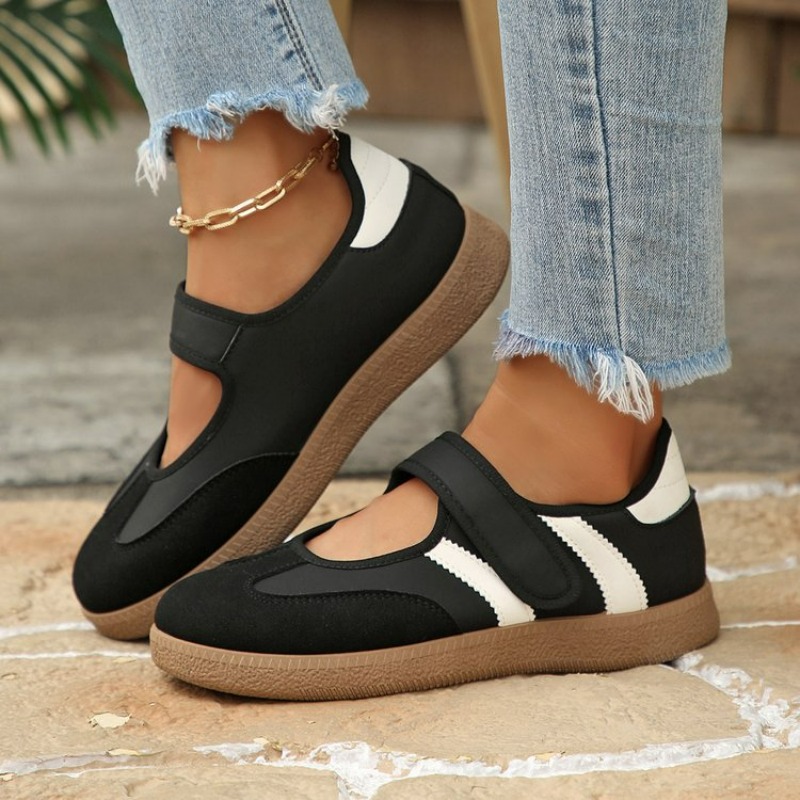 Women'S Shoes Com - รองเท้าลำลองแฟชั่นสตรีระบายอากาศได้ดี พื้นรองเท้านุ่มกันลื่น รองเท้าผ้าใบสำหรับเดินทุกวันสำหรับการเดินทางกลางแจ้งช้อปปิ้ง