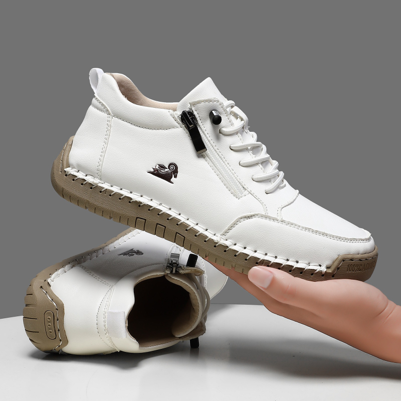 Women'S Shoes Com - รองเท้าผ้าใบสตรีรองเท้าหนังทำมือรองเท้าลำลองรองเท้ากีฬากลางแจ้งสำหรับผู้ชายรองเท้าหนังกันลื่นแบบคลาสสิคซาปาโตส เด มูเฮร์