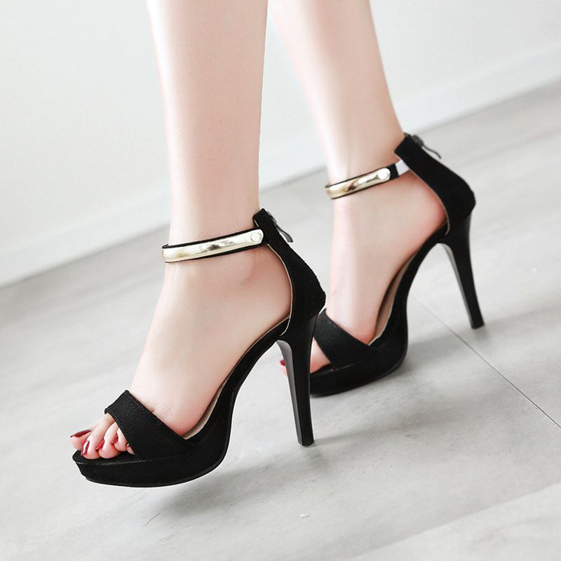 รองเท้าส้นสูงแบบเปิดส้น SIMLOV - Wide Fit Heels บทวิจารณ์และราคา