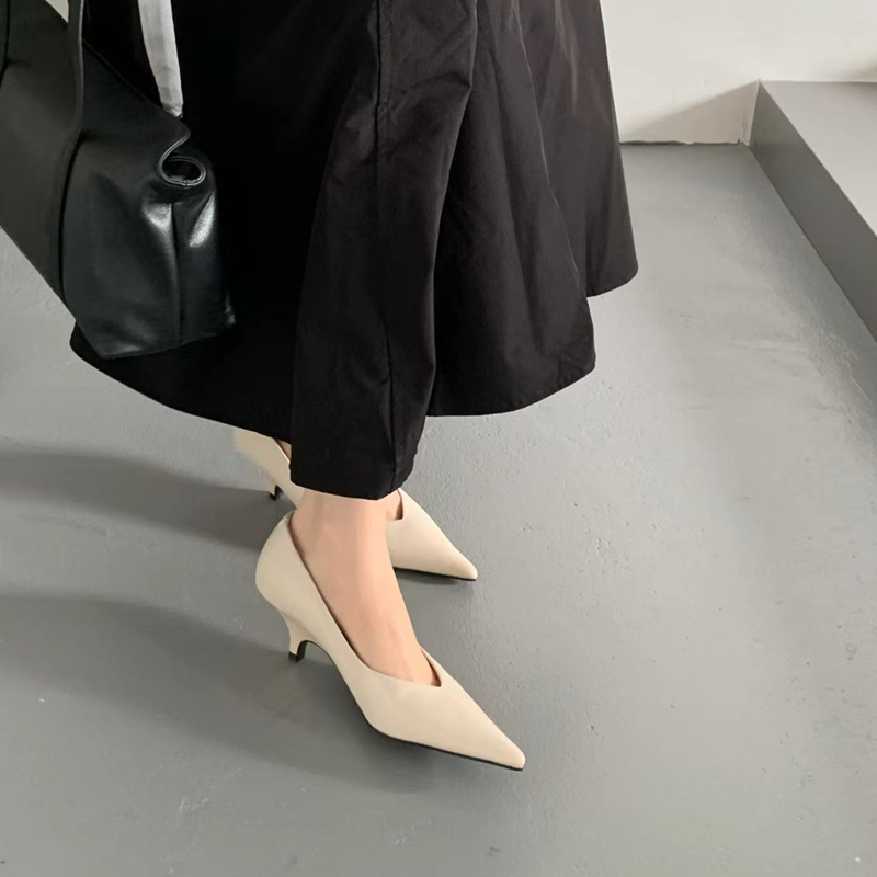 รองเท้าส้นเตี้ยแบบสวม SUOJIALU - Women'S Shoes Non Slip บทวิจารณ์และราคา