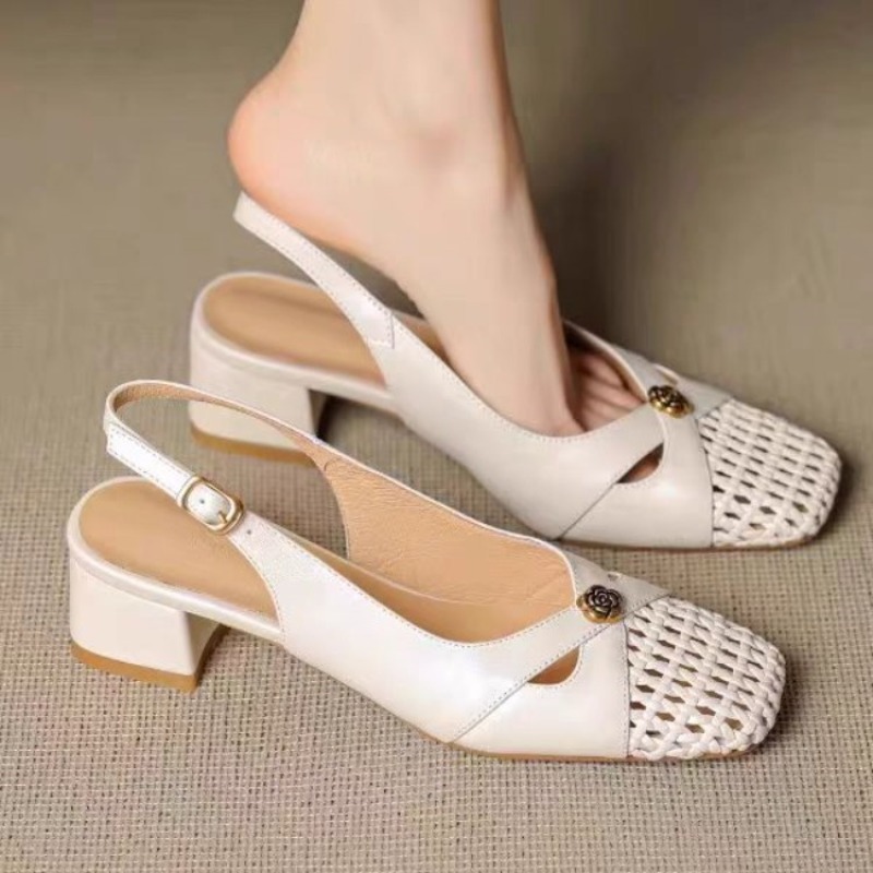 รองเท้าส้นเตารีดแบบปิดหัวสไตล์ - Women'S Shoes Non Slip บทวิจารณ์และราคา