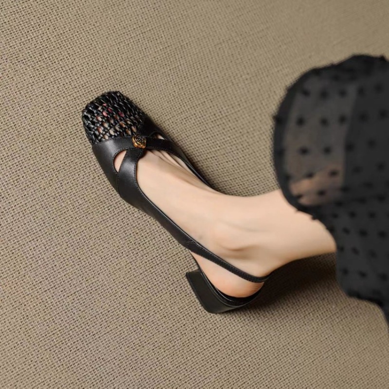 รองเท้าส้นเตารีดแบบปิดหัวสไตล์ - Women'S Shoes Non Slip บทวิจารณ์และราคา