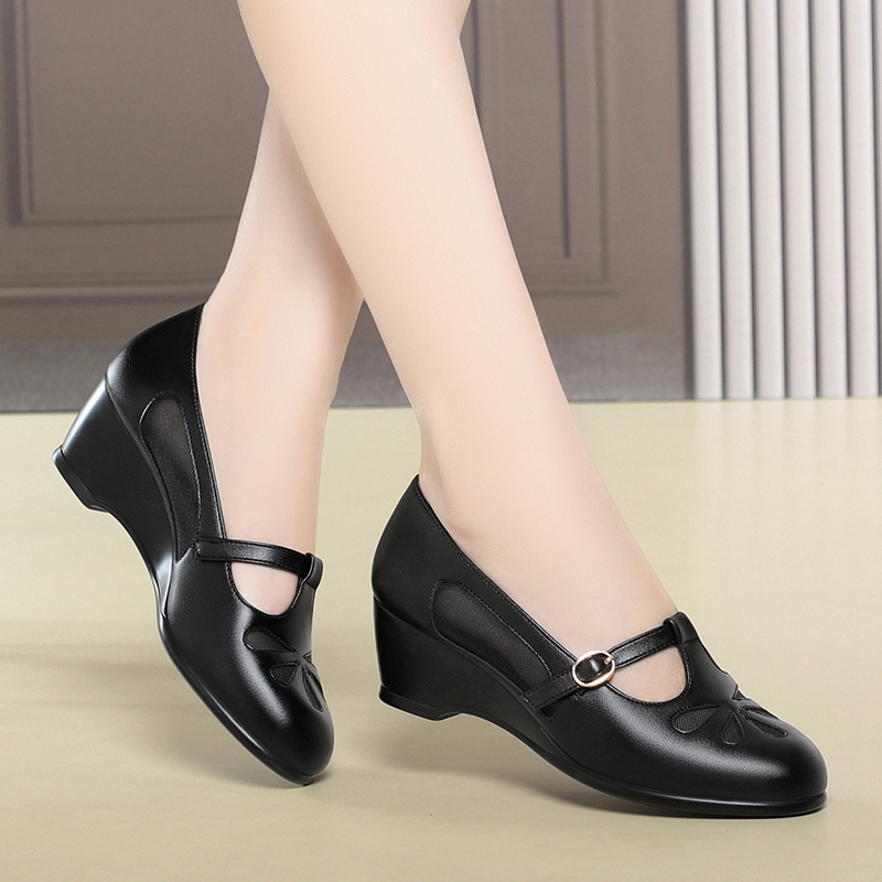 รองเท้าส้นเตารีดแบบตาข่ายสำหรั - Women'S Shoes Non Slip บทวิจารณ์และราคา