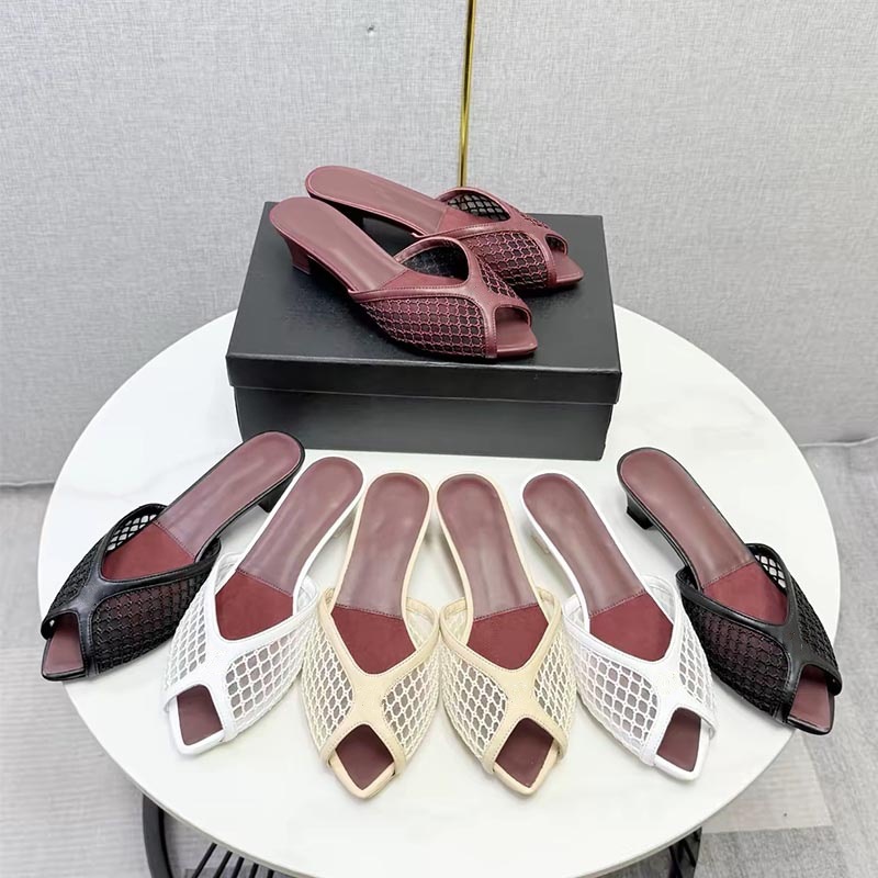 รองเท้าแตะส้นสูงแบบสวมสำหรับผู - Peep Toe Heels บทวิจารณ์และราคา