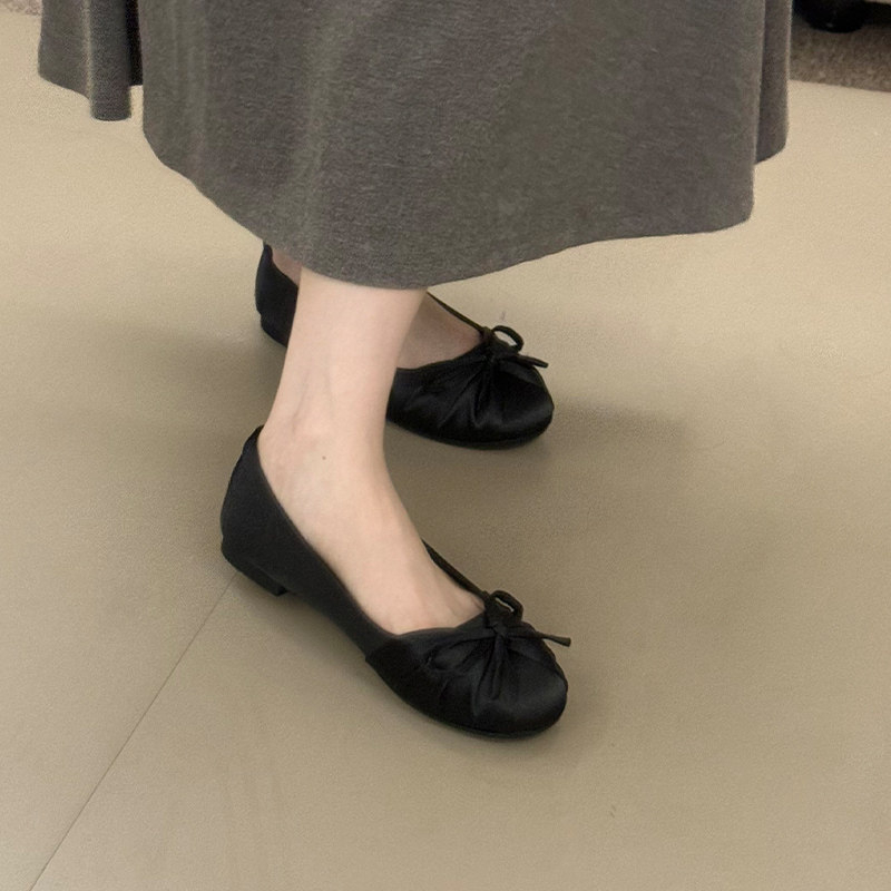 รองเท้าส้นเตี้ยแบบสวมสไตล์หวาน - Women'S Shoes Non Slip บทวิจารณ์และราคา
