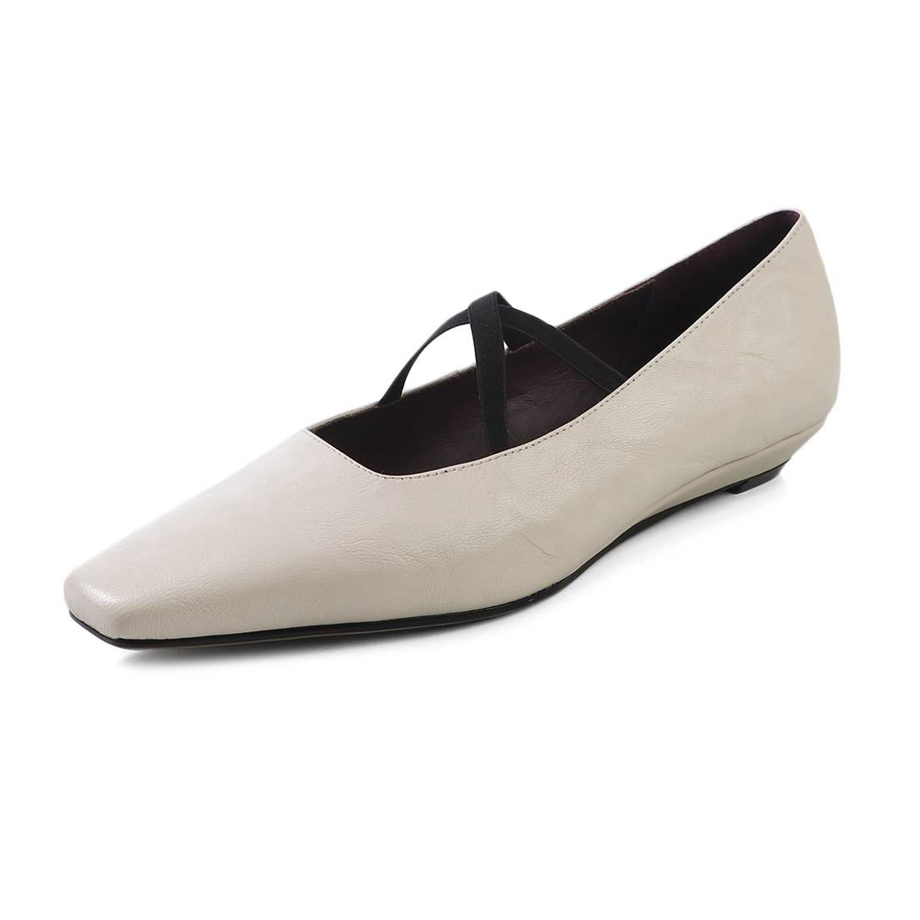รองเท้าส้นเตี้ยแบบมารีเจน ลายจ - Women Shoes Brand บทวิจารณ์และราคา