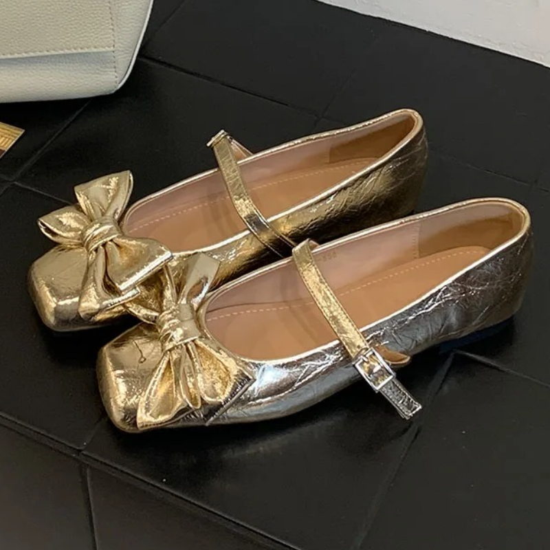 รองเท้าส้นเตี้ยแบบแมรี่เจน ดีไ - Women Shoes Brand บทวิจารณ์และราคา