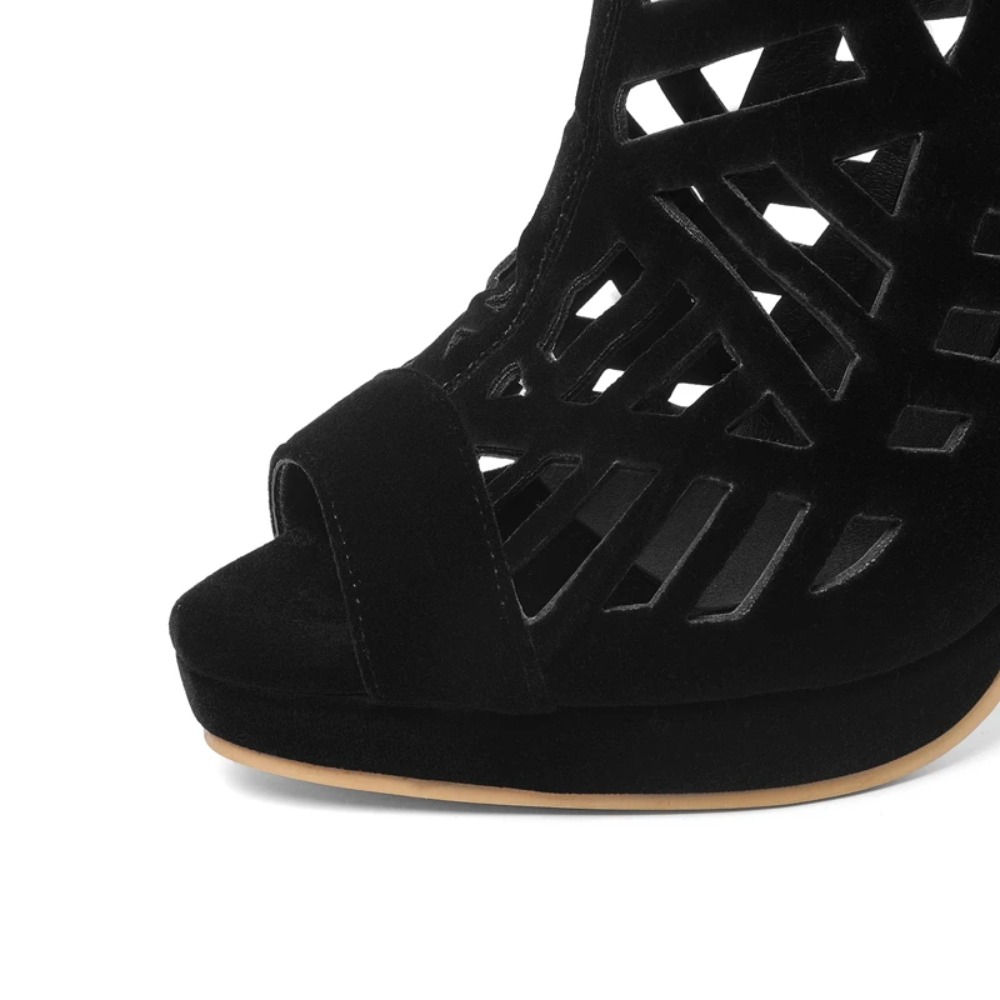รองเท้าส้นสูง BLXQPY ไซส์ใหญ่พ - Wide Fit Heels บทวิจารณ์และราคา