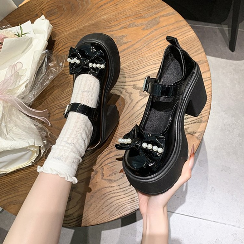 รองเท้าโลลิต้าสีดำ ปี 2026 รอง - Women Shoes Casual บทวิจารณ์และราคา
