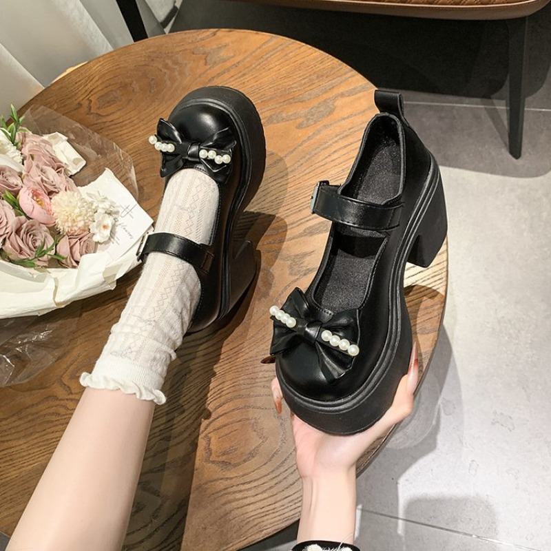 รองเท้าโลลิต้าสีดำ ปี 2026 รอง - Women Shoes Casual บทวิจารณ์และราคา
