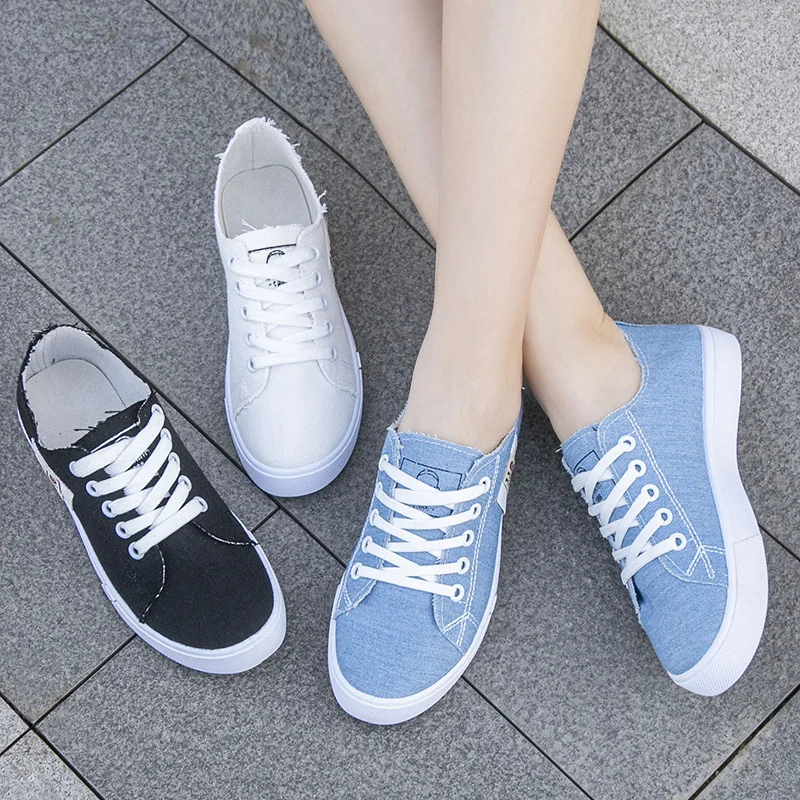 รองเท้าผ้าใบผู้หญิงทรงเตี้ย รุ - Women'S Shoes Com บทวิจารณ์และราคา