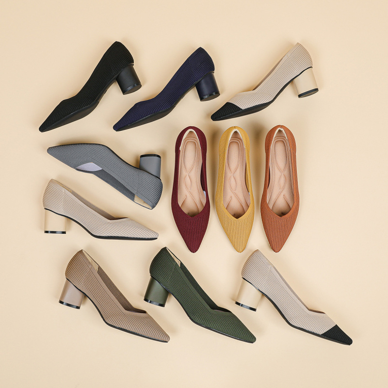 รองเท้าส้นสูงทรงเจ้าหญิง ส้นหน - Court Heel Pointed บทวิจารณ์และราคา