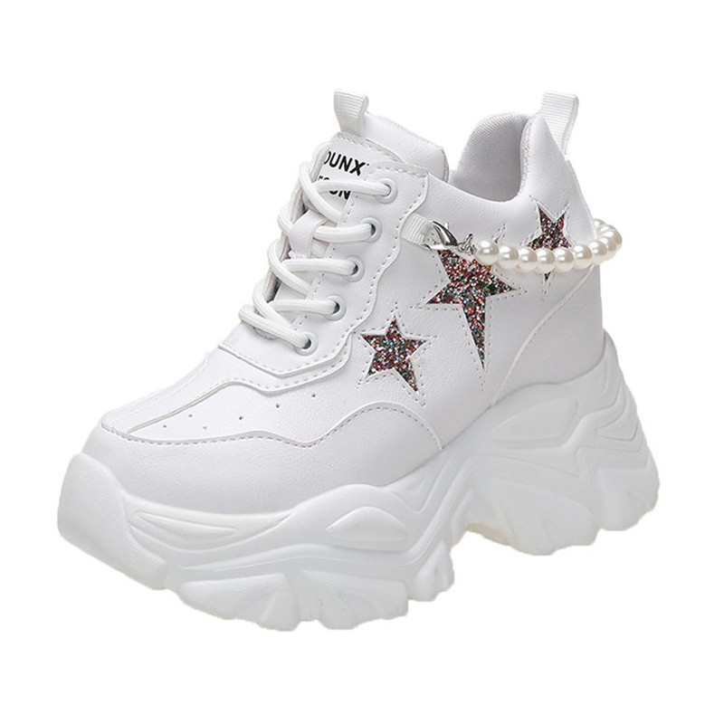 รองเท้าผ้าใบแฟชั่นผู้หญิงทรงสู - Women'S Shoes Com บทวิจารณ์และราคา