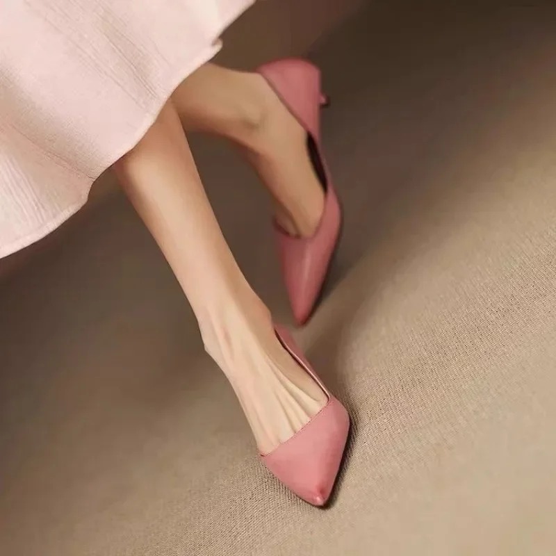 รองเท้าส้นเข็มหัวแหลมแฟชั่นสำห - Women'S Shoes Non Slip บทวิจารณ์และราคา