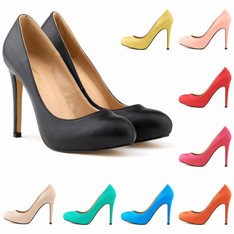 รองเท้าส้นสูงผู้หญิงไซส์ใหญ่ 4 - Court Heel Pointed บทวิจารณ์และราคา