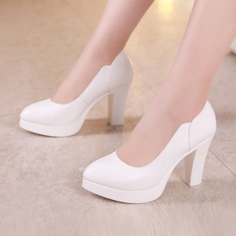 5 ซม.8 ซม.ขนาดเล็กขนาด 32-43 E - Court Heel Pointed บทวิจารณ์และราคา