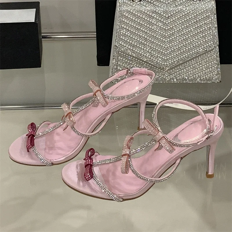 Aneikeh ฤดูร้อนเซ็กซี่ Butterf - Peep Toe Heels บทวิจารณ์และราคา