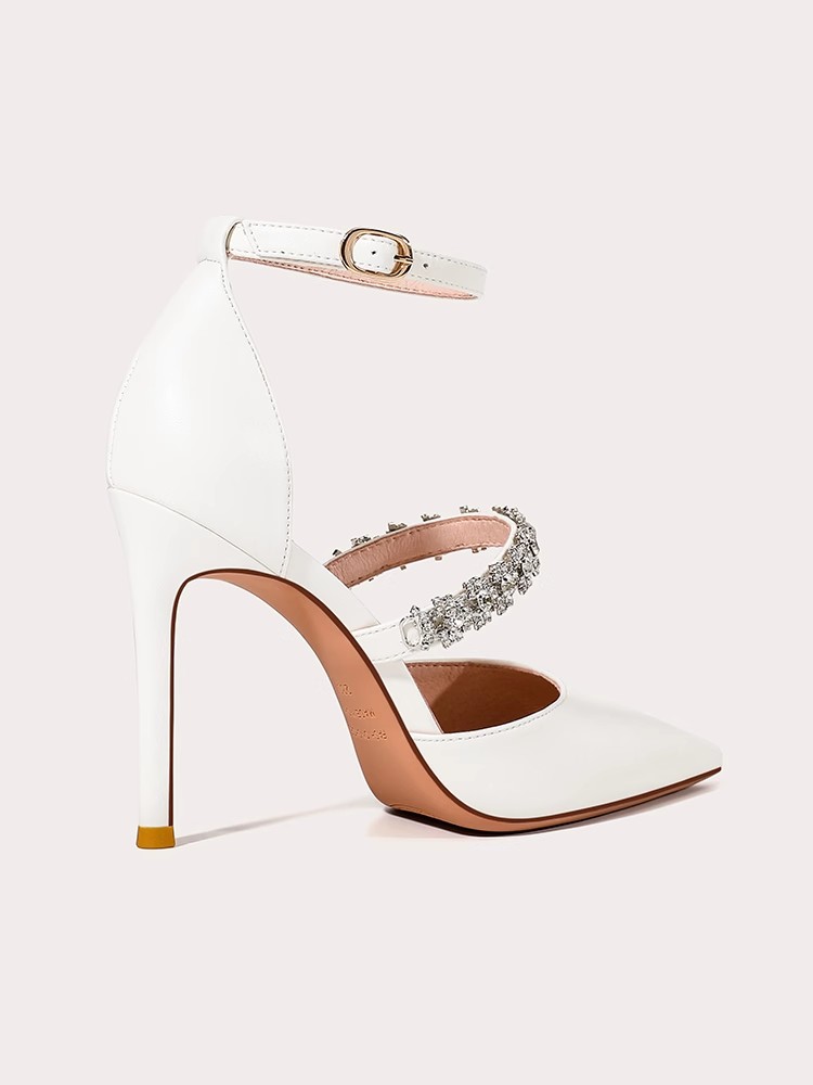 รองเท้าส้นสูงบางรองเท้าแต่งงาน - Wide Fit Heels บทวิจารณ์และราคา
