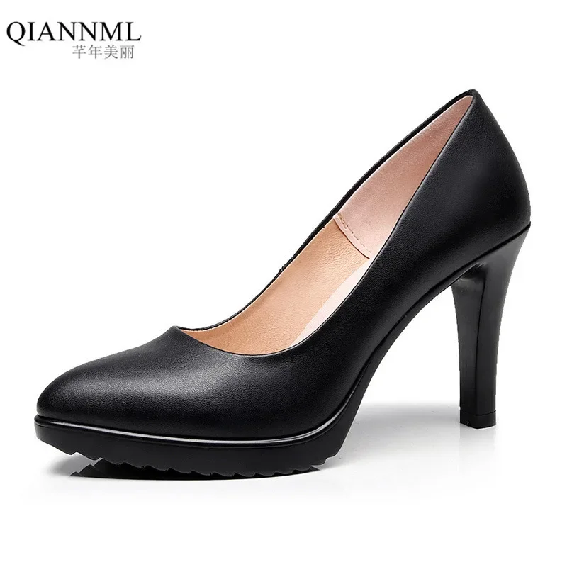 8 ซม.ขนาดเล็กขนาด 32-43 แฟชั่น - Court Heel Pointed บทวิจารณ์และราคา