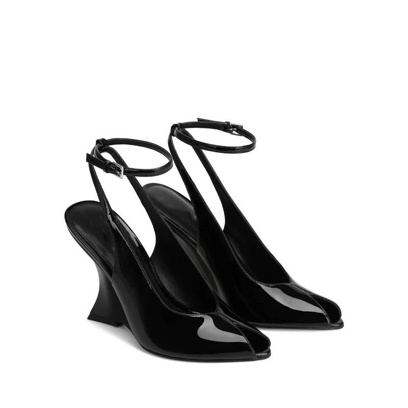 รองเท้าส้นสูงแบบสวมเปิดหัวแหลม - Wide Fit Heels บทวิจารณ์และราคา