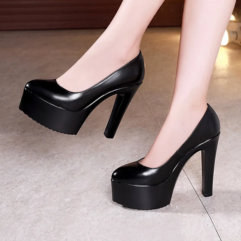 11 ซม.13 ซม.ขนาดเล็กขนาด 32-43 - Court Heel Pointed บทวิจารณ์และราคา